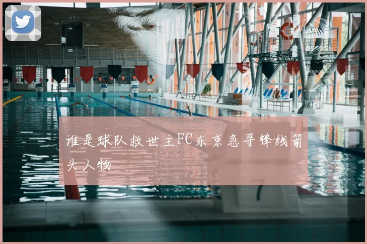 谁是球队救世主FC东京急寻锋线箭头人物