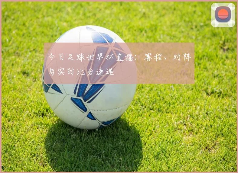 今日足球世界杯直播：赛程、对阵与实时比分速递